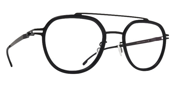 Mykita® ASPEN MYK ASPEN 10091569 - MH6-Pitch Black/Black/Clear Eyeglasses