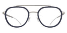 Mykita® ASPEN MYK ASPEN 10091570 - MH69-Indigo/Matte Silver/Clear Eyeglasses