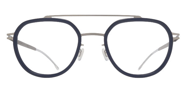 Mykita® ASPEN MYK ASPEN 10091570 - MH69-Indigo/Matte Silver/Clear Eyeglasses