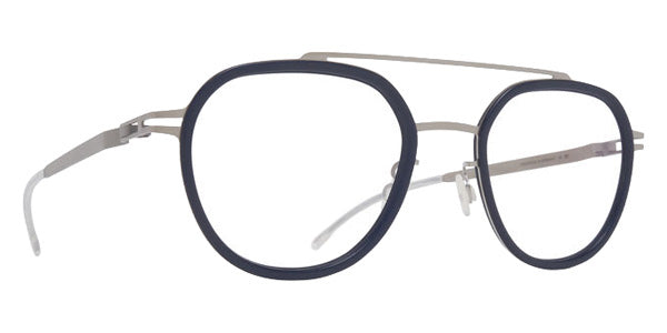 Mykita® ASPEN MYK ASPEN 10091570 - MH69-Indigo/Matte Silver/Clear Eyeglasses
