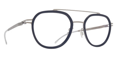 Mykita® ASPEN MYK ASPEN 10091570 - MH69-Indigo/Matte Silver/Clear Eyeglasses