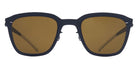 Mykita® AVERY MYK AVERY 10087792 - Indigo/Rawbrown Solid Sunglasses