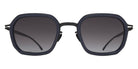Mykita® BEAM MYK BEAM 10091574 - MH81-Granite Grey/Black/Dusk Gradient Sunglasses