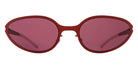 Mykita® BEAR MYK BEAR 10090216 - Burnt Orange/Bordeaux Solid Sunglasses