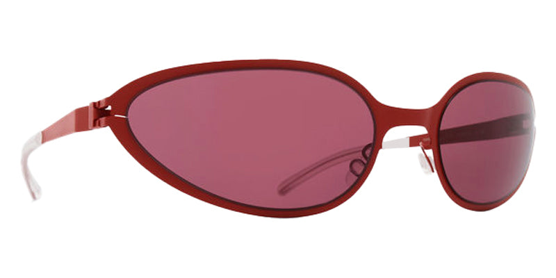 Mykita® BEAR MYK BEAR 10090216 - Burnt Orange/Bordeaux Solid Sunglasses