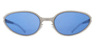 Mykita® BEAR MYK BEAR 10090219 - Matte Silver/Cobalt Solid Sunglasses