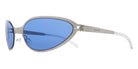 Mykita® BEAR MYK BEAR 10090219 - Matte Silver/Cobalt Solid Sunglasses