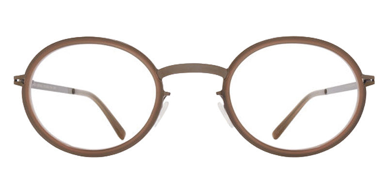 Mykita® BERTHOLD MYK BERTHOLD 10089688 - A13-Shiny Graphite/Taupe/Clear Eyeglasses