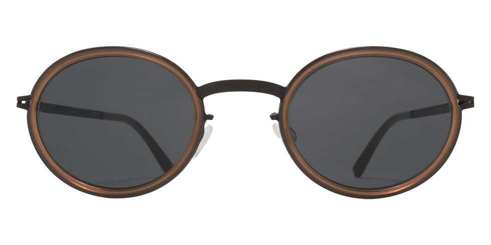 Mykita® BERTHOLD Sunglasses MYK BERTHOLD A70 Black/Taupe/Darkgrey Solid CAT3 47 - A70 Black/Taupe/Darkgrey Solid (CAT3)