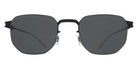 Mykita® BIJAN Sunglasses MYK BIJAN Black/Silver/Darkgrey Solid CAT3 50 - Black/Silver/Darkgrey Solid (CAT3)