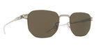 Mykita® BIJAN Sunglasses MYK BIJAN Cashmere Silver/Shiny Silver/Rawbrown Solid CAT3 50 - Cashmere Silver/Shiny Silver/Rawbrown Solid (CAT3)