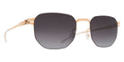 Mykita® BIJAN Sunglasses MYK BIJAN Silver/Champagne Gold/Dusk Gradient CAT3 50 - Silver/Champagne Gold/Dusk Gradient (CAT3)