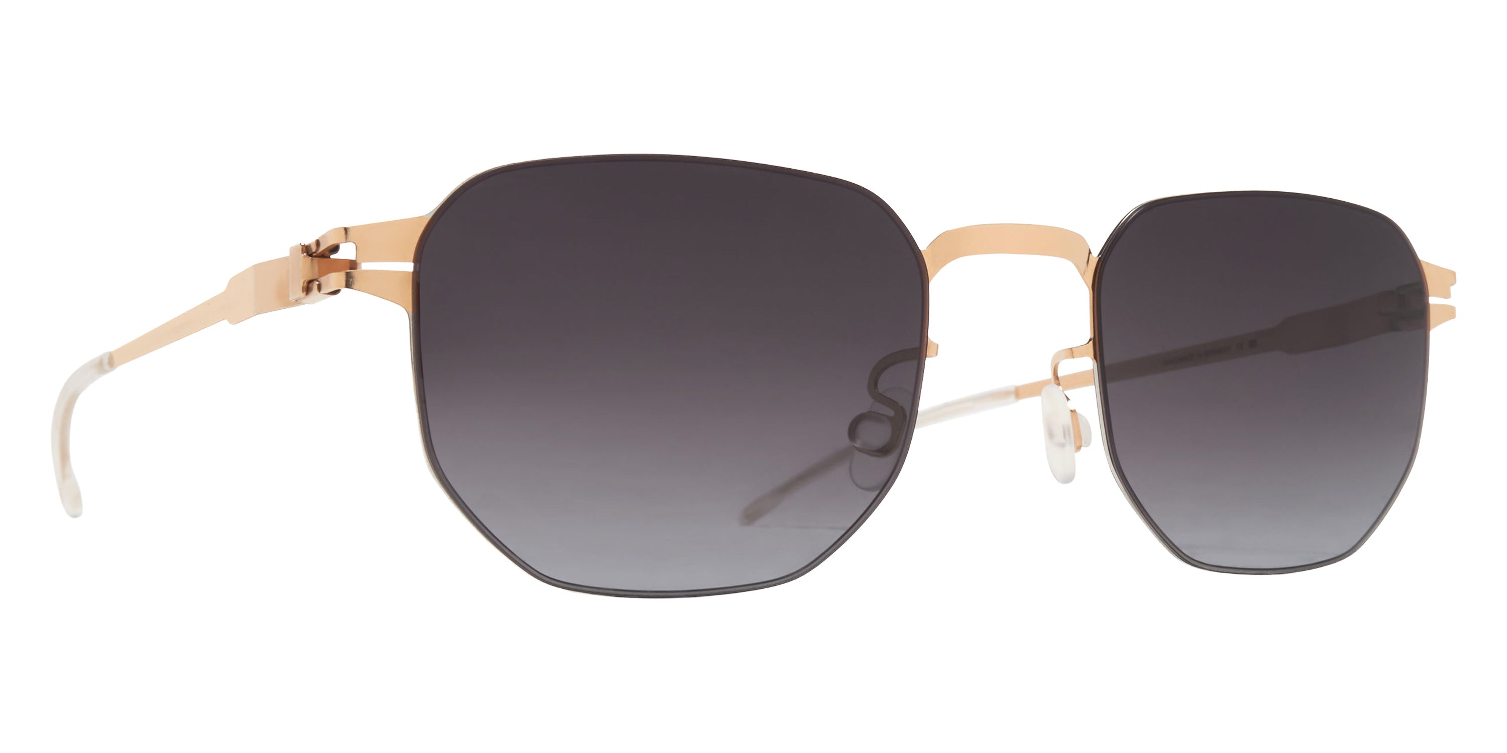 Mykita® BIJAN Sunglasses MYK BIJAN Silver/Champagne Gold/Dusk Gradient CAT3 50 - Silver/Champagne Gold/Dusk Gradient (CAT3)