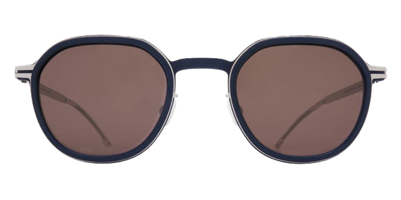 Mykita® BIRCH SUN MYK BIRCH SUN 10089244 - MH75-Indigo/Shinysilver/Brown Solid Sunglasses