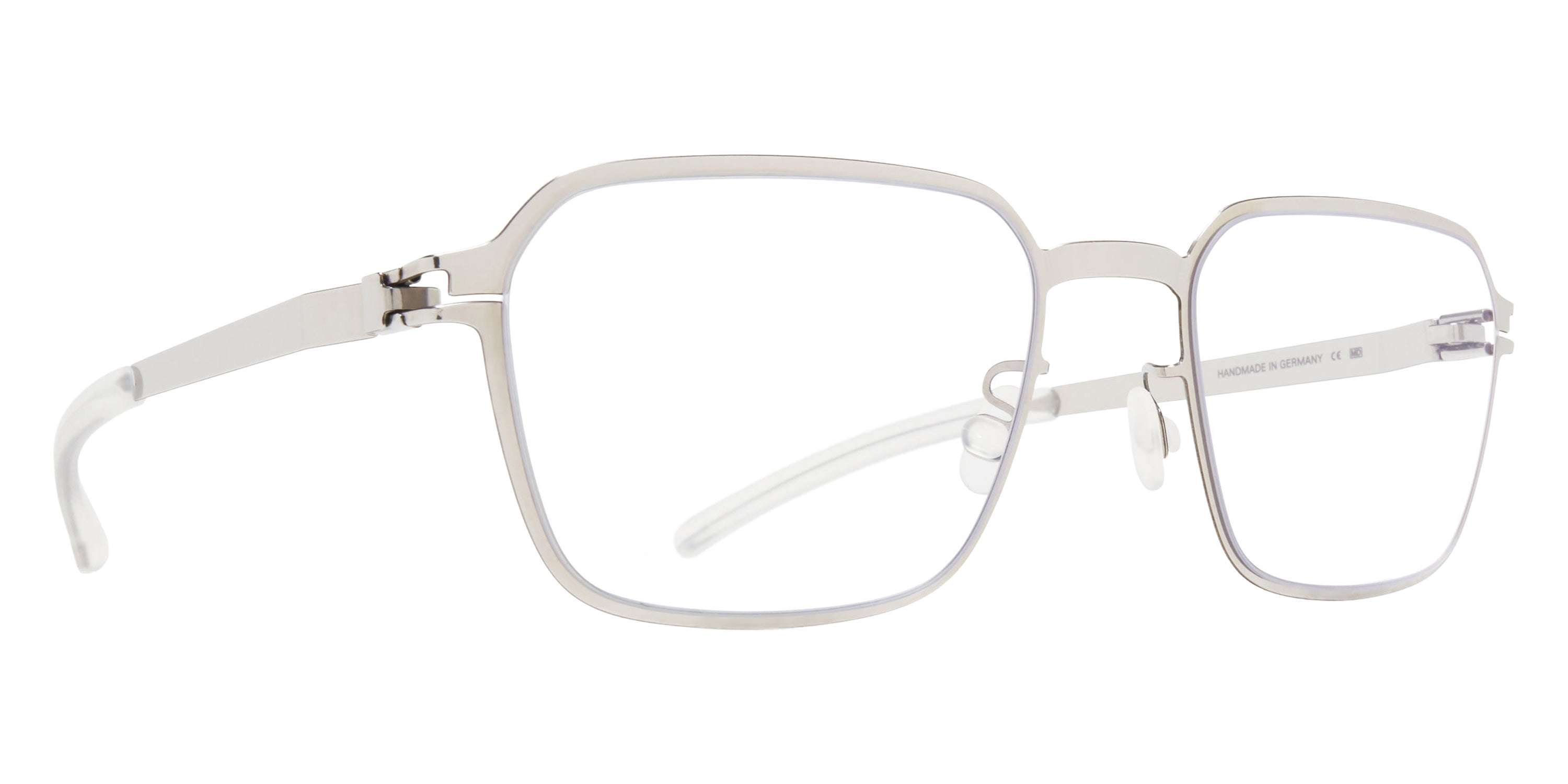 Mykita® CARSON Eyeglasses MYK CARSON Shiny Silver 53 - Shiny Silver