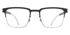 Mykita® CORMAC MYK CORMAC 10088765 - Shiny Graphite/Nearly Black/Clear Eyeglasses