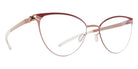 Mykita® CYNTHIA MYK CYNTHIA 10016458 - Purple Bronze/Cranberry/Clear Eyeglasses