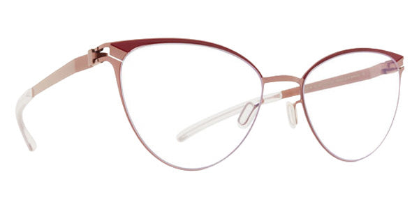 Mykita® CYNTHIA MYK CYNTHIA 10016458 - Purple Bronze/Cranberry/Clear Eyeglasses