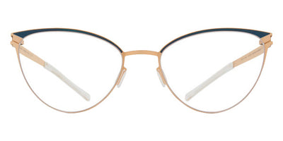 Mykita® CYNTHIA MYK CYNTHIA 10017070 - Matte Champagne Gold/Lagoon Gr/Clear Eyeglasses