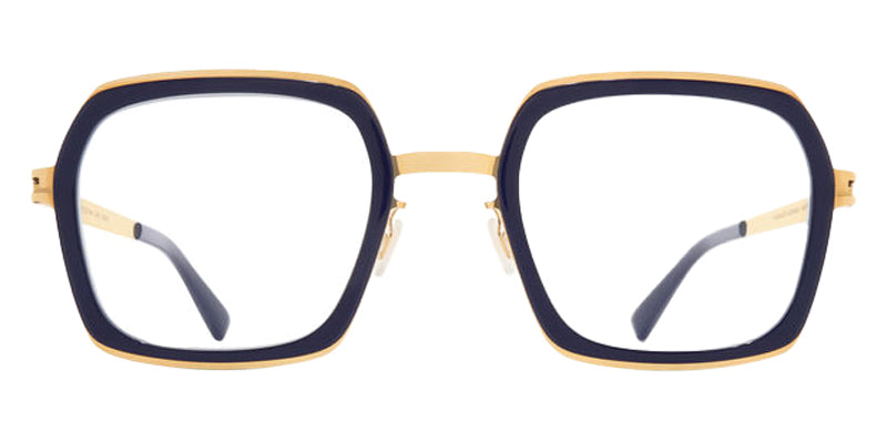 Mykita® DELFINA MYK DELFINA 10087161 - A76 Glossy Gold/Milky Indigo Eyeglasses