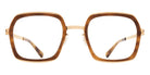 Mykita® DELFINA MYK DELFINA 10087162 - A80 Champagne Gold/Galapagos Eyeglasses