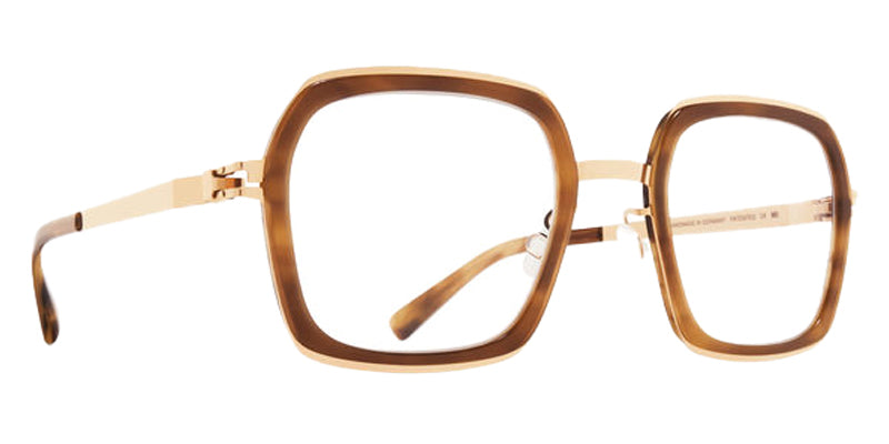 Mykita® DELFINA MYK DELFINA 10087162 - A80 Champagne Gold/Galapagos Eyeglasses