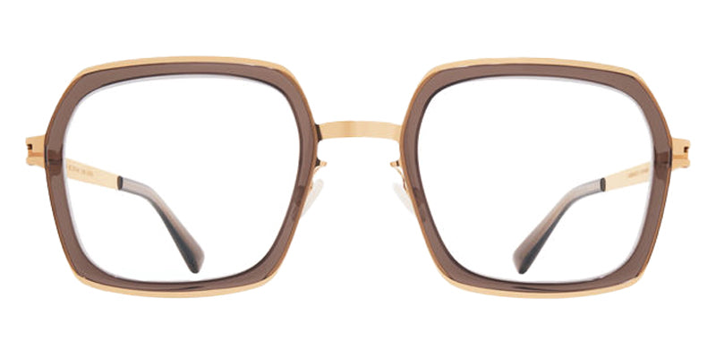 Mykita® DELFINA MYK DELFINA 10087163 - A83 Champagne Gold/Clear Ash Eyeglasses