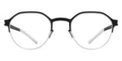 Mykita® DORIAN Eyeglasses MYK DORIAN Black/Frozen Silver 45 - Black/Frozen Silver
