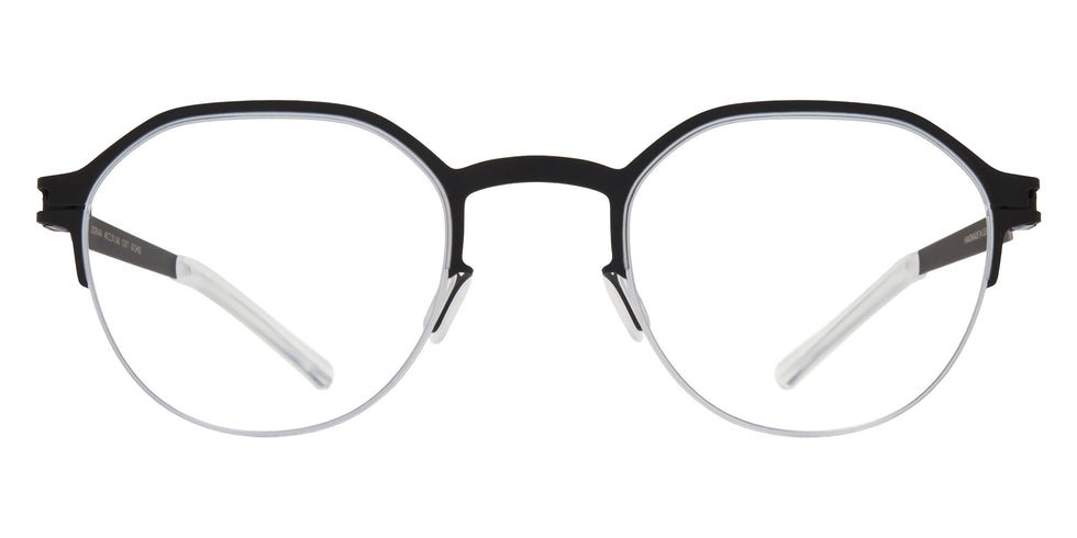 Mykita® DORIAN Eyeglasses MYK DORIAN Black/Frozen Silver 45 - Black/Frozen Silver