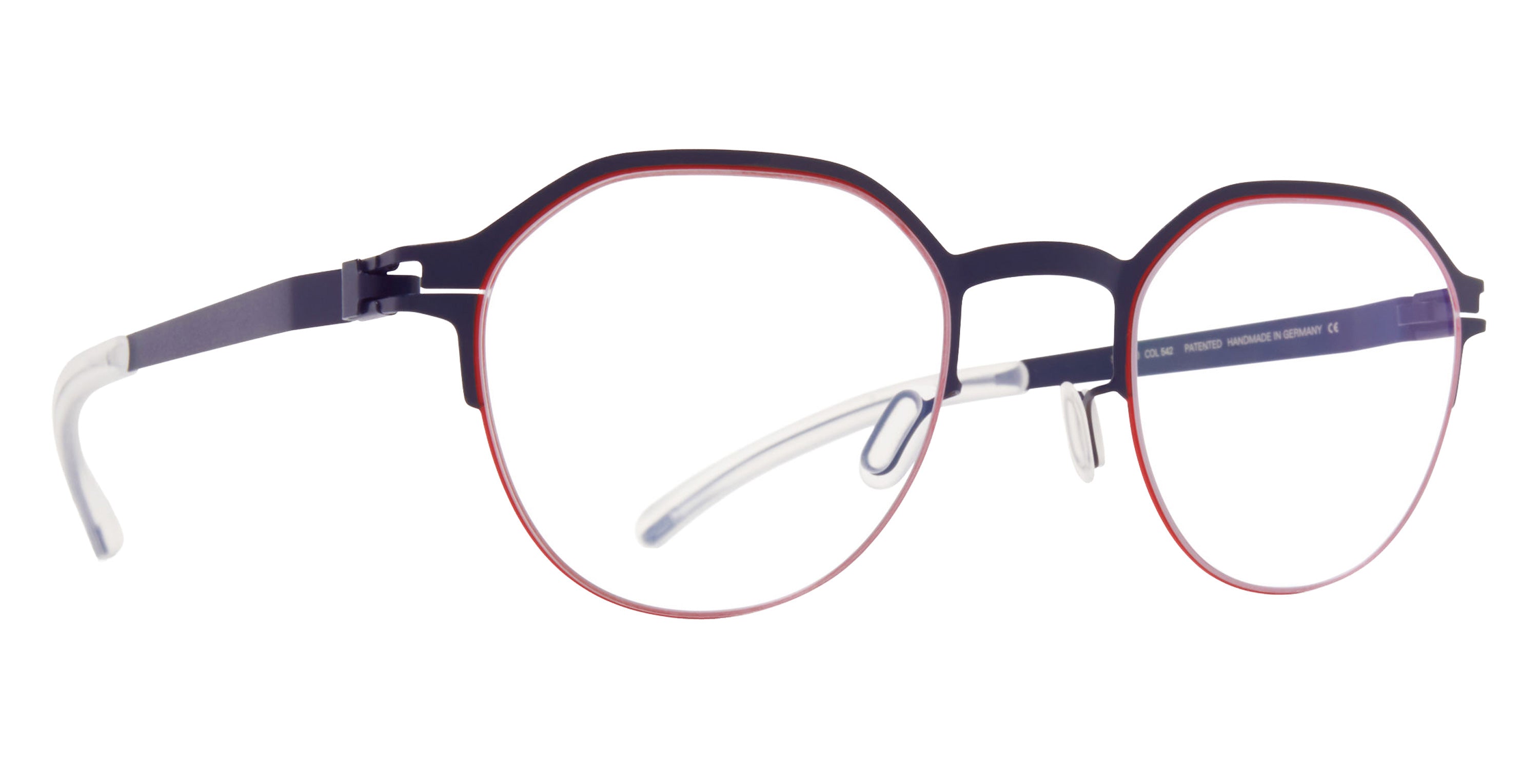 Mykita® DORIAN Eyeglasses MYK DORIAN Navy/Rusty Red 45 - Navy/Rusty Red