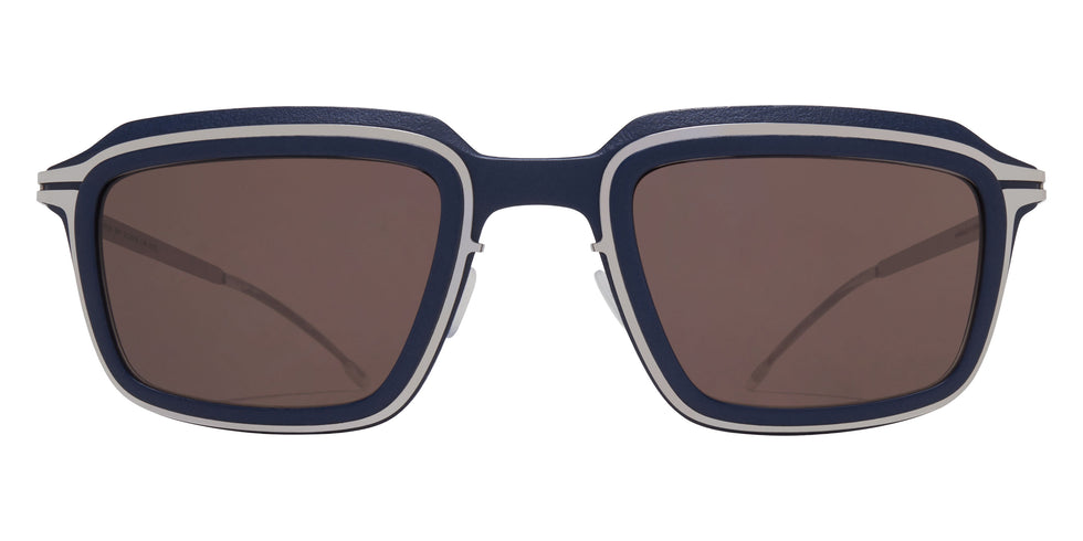 Mykita® DRIFT Sunglasses MYK DRIFT MH75 Indigo/Shiny Silver/Brown Solid CAT3 53 - MH75 Indigo/Shiny Silver/Brown Solid (CAT3)