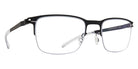 Mykita® FORT Eyeglasses MYK FORT Black/Frozen Silver 50 - Black/Frozen Silver
