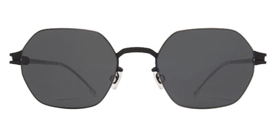 Mykita® HAMISH Sunglasses - Black/Silver / Darkgrey Solid