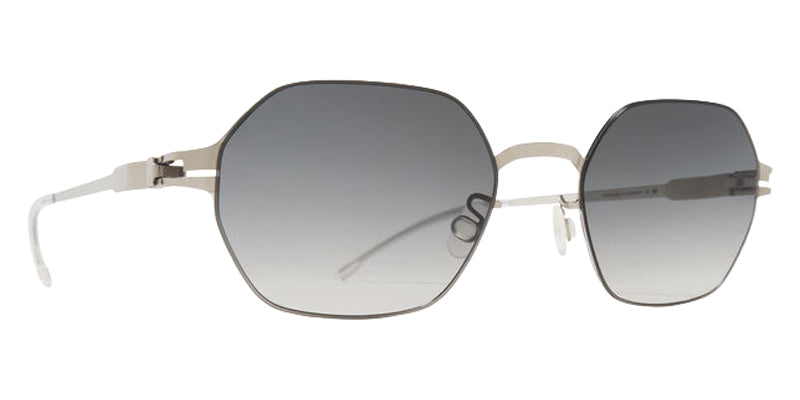 Mykita® HAMISH Sunglasses - Cashmere Silver/Shiny Silver / Grey Gradient