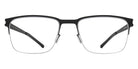 Mykita® HARRISON Eyeglasses MYK HARRISON Black/Frozen Silver 54 - Black/Frozen Silver