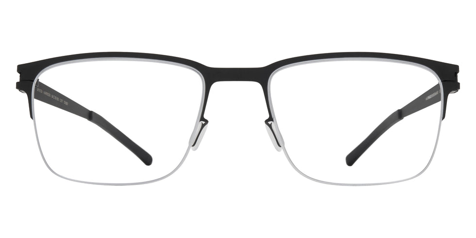 Mykita® HARRISON Eyeglasses MYK HARRISON Black/Frozen Silver 54 - Black/Frozen Silver