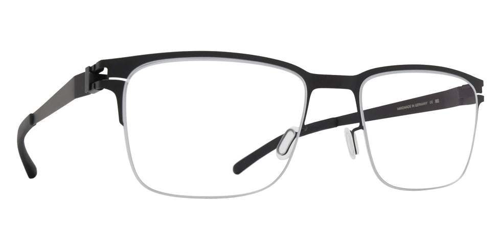 Mykita® HARRISON Eyeglasses MYK HARRISON Black/Frozen Silver 54 - Black/Frozen Silver