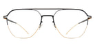 Mykita® IMBA MYK IMBA 10086034 - Gold/Jet Black Eyeglasses