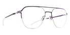 Mykita® IMBA MYK IMBA 10088077 - Silver/Deep Purple Eyeglasses