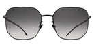 Mykita® INDIRA MYK INDIRA 10091684 - Pow13-Black/Grey Gradient Sunglasses
