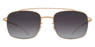 Mykita® JANO Sunglasses MYK JANO Pow1 Champagne Gold/Dusk Gradient CAT3 55 - Pow1 Champagne Gold/Dusk Gradient (CAT3)
