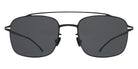 Mykita® JANO Sunglasses MYK JANO Pow13 Black/Darkgrey Solid CAT3 55 - Pow13 Black/Darkgrey Solid (CAT3)