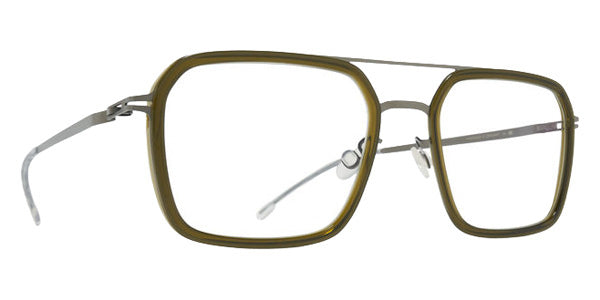 Mykita® KAIMAR MYK KAIMAR 10091576 - A67-Graphite/Peridot/Clear Eyeglasses