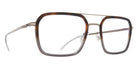 Mykita® KAIMAR MYK KAIMAR 10091578 - A22-Shiny Graphite/Santiago Gr/Clear Eyeglasses
