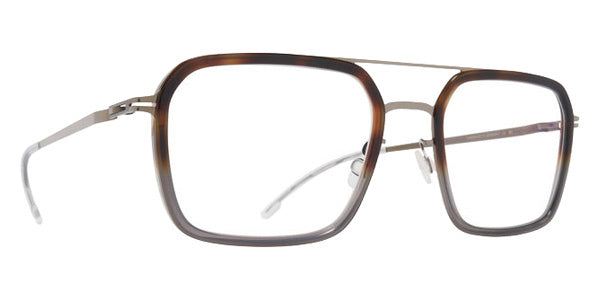 Mykita® KAIMAR MYK KAIMAR 10091578 - A22-Shiny Graphite/Santiago Gr/Clear Eyeglasses