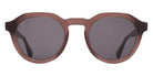 Mykita® KIMBER SUN MYK KIMBER SUN 10089313 - C199-CHRMRO/Shiny Silver/Coolgrey Solid Sunglasses