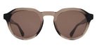 Mykita® KIMBER SUN MYK KIMBER SUN 10089314 - C159-Clear Ash/Shiny Silver/Brown Solid Sunglasses