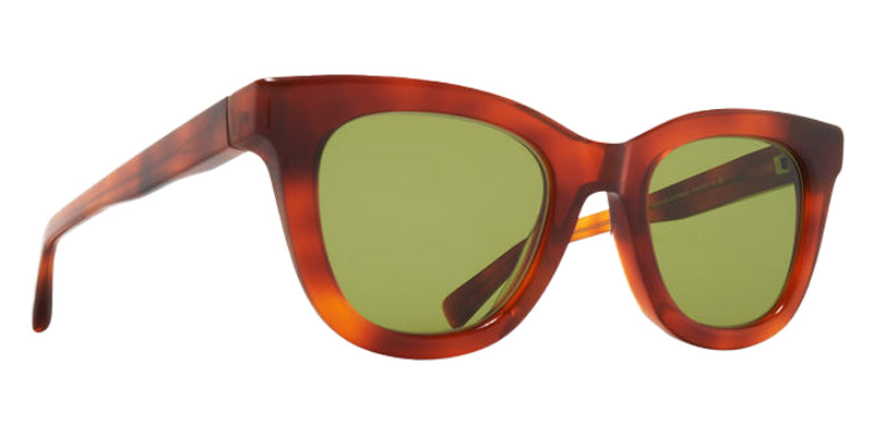 Mykita® LAIMI MYK LAIMI 10089321 - C214-Soft Havana/Shiny Silver/Euphosgreen Solid Sunglasses