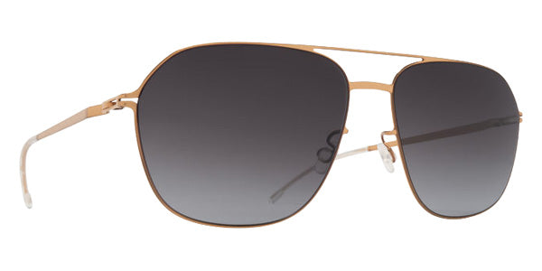 Mykita® LAVEN MYK LAVEN 10091677 - Pow1-Champagne Gold/Dusk Gradient Sunglasses