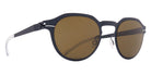 Mykita® LEON SUN MYK LEON SUN 10088818 - Indigo/Rawbrown Solid Sunglasses